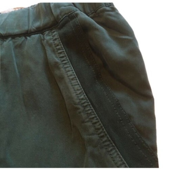 Mint Anthropologie On the Road Tencel Jogger Pants Straight Leg Evergreen sz S - Picture 2 of 6